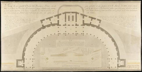 Peristyle for the Paseo del Prado de San Jerónimo